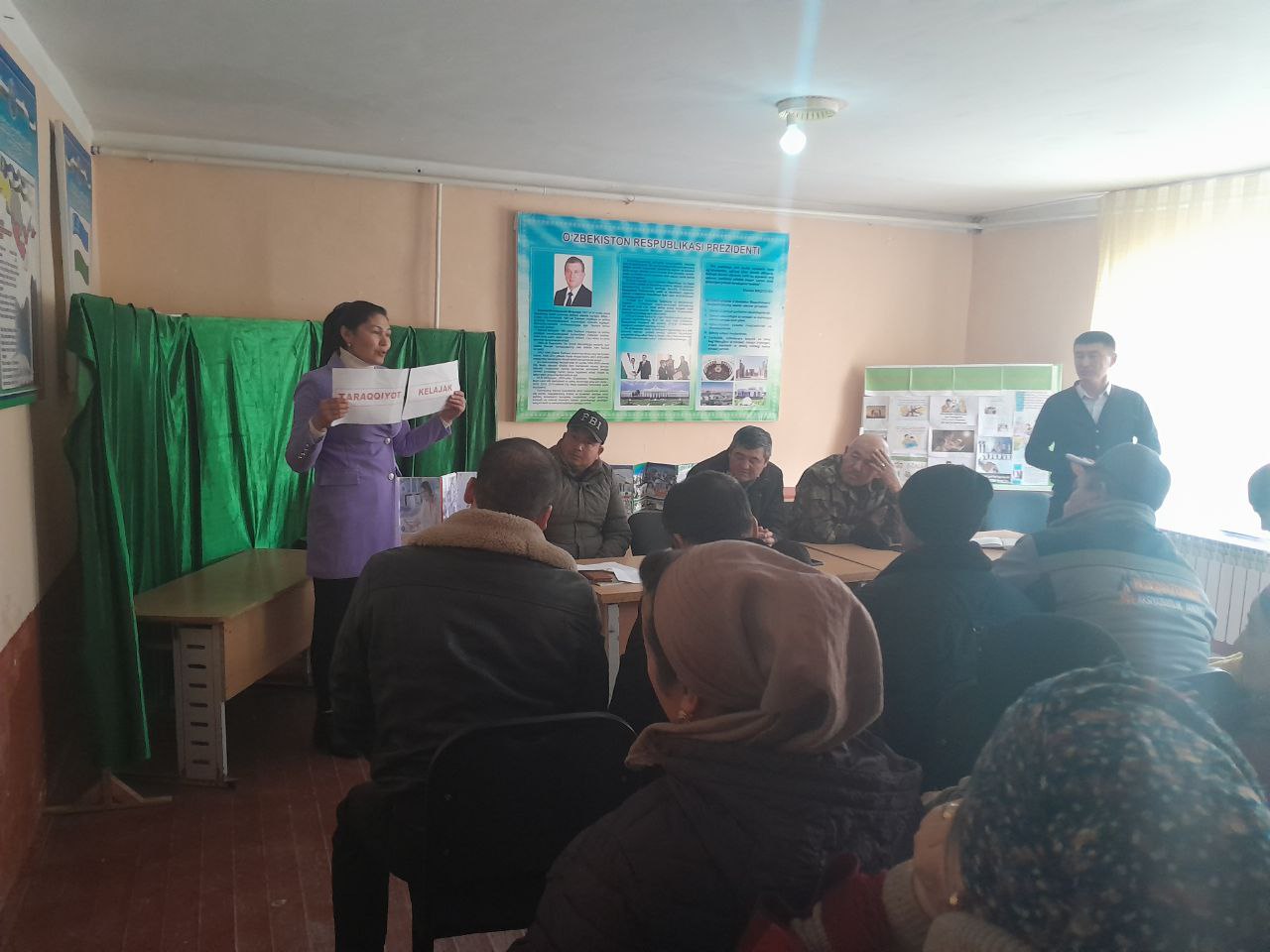 " Bugun kitob o'qib beraman " mavzusida davra suhbati tashkil etildi.